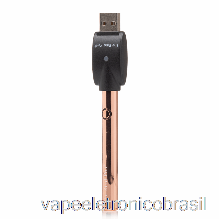Vape Recarregável The Kind Pen Vv 510 Thread Bateria Rose Gold